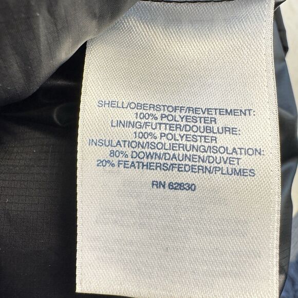 Lands' End Down Puffer Vest Men's XXL 50-52 Black 80/20 Goose Down Feather Warm - Picture 10 of 11